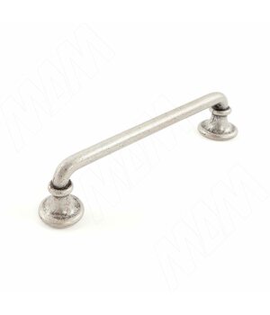 Ручка-скоба 128мм серебро состаренное