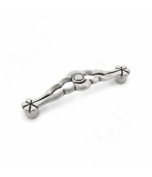 Ручка-скоба 96мм серебро состаренное