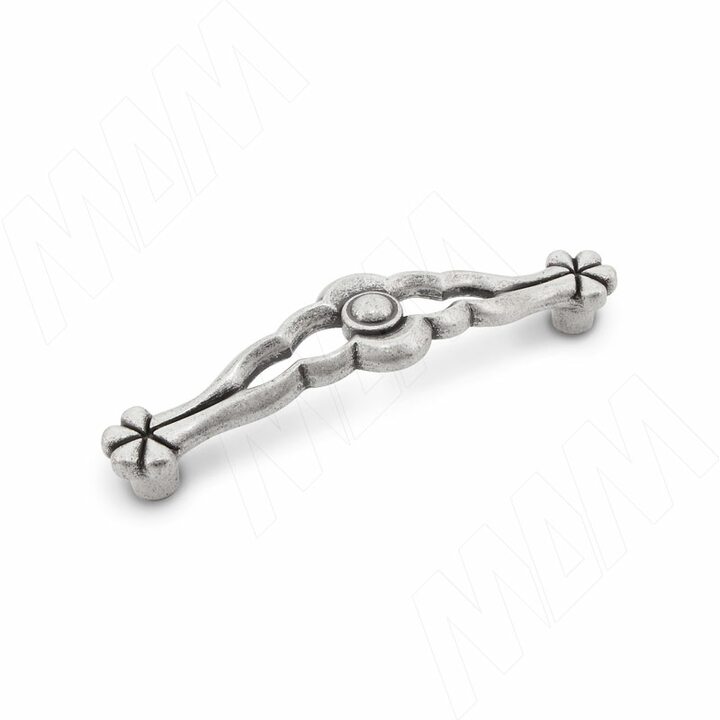 Ручка-скоба 96мм серебро состаренное