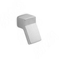 Ручка-кнопка хром матовый