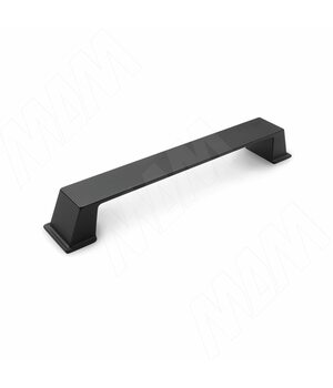 Ручка-скоба 128мм черный матовый