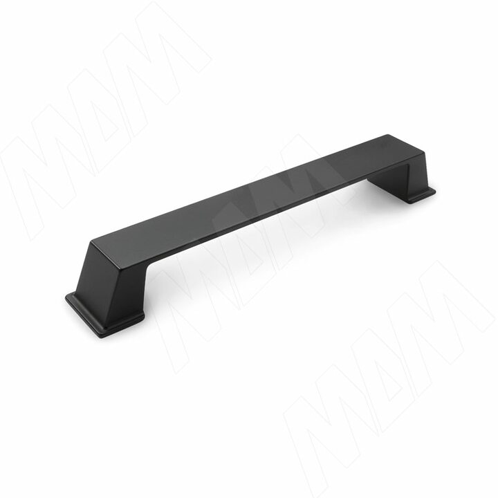 Ручка-скоба 128мм черный матовый