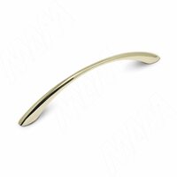 Ручка-скоба 128мм золото