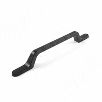 Ручка-скоба 128мм черный матовый