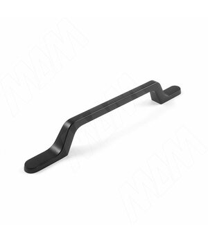 Ручка-скоба 128мм черный матовый