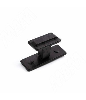 Ручка-кнопка черный матовый