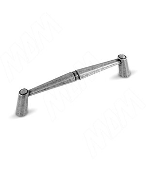Ручка-скоба 128мм серебро состаренное