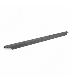 Профиль-ручка 500мм крепление саморезами графит