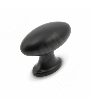 Ручка-кнопка черный матовый