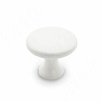 Ручка-кнопка белый матовый