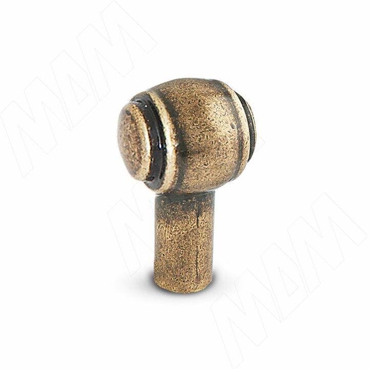 SIPARIO Ручка-кнопка бронза состаренная