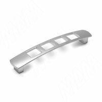 QUADRA Ручка-скоба 128мм хром матовый