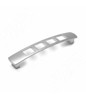 QUADRA Ручка-скоба 128мм хром матовый
