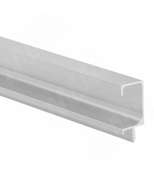 Профиль-ручка врезная для фасада 18мм, алюминий матовый, L-3000мм