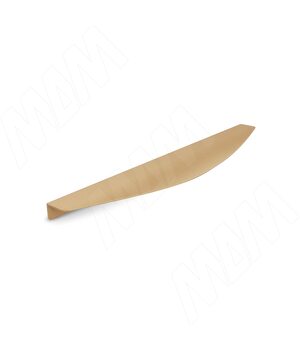 Профиль-ручка 296мм крепление саморезами золото матовое