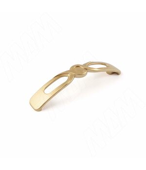 Ручка-скоба 96мм золото матовое сатин