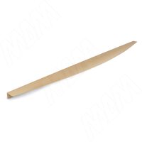 Профиль-ручка 796мм крепление саморезами золото матовое