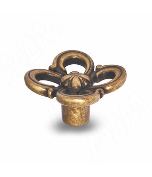 Ручка-кнопка бронза состаренная