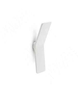 Ручка-кнопка белый матовый