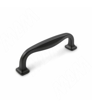 Ручка-скоба 96мм черный матовый