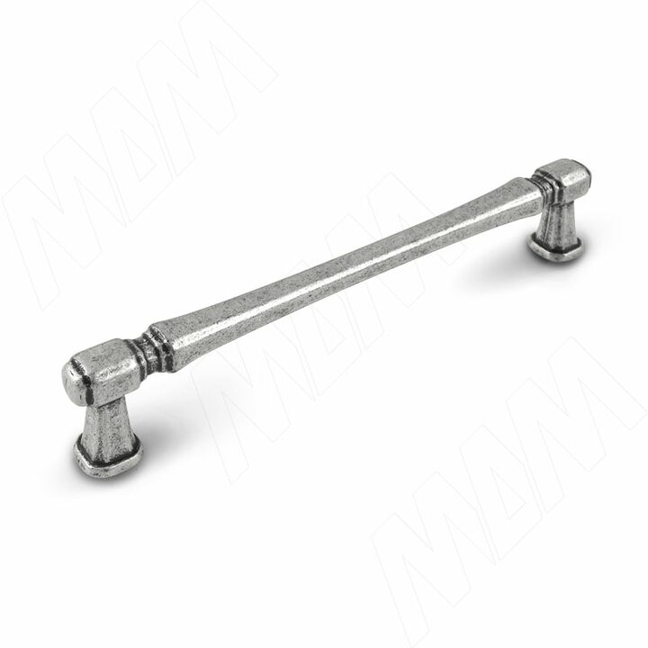 Ручка-скоба 128мм серебро состаренное