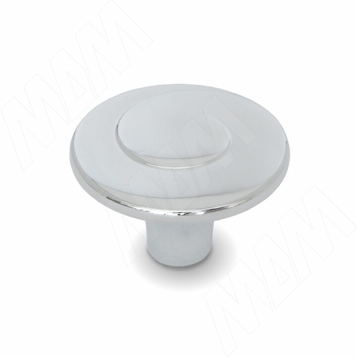 Ручка-кнопка D30мм хром