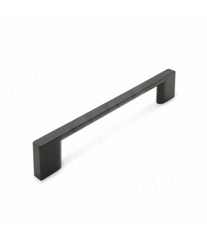 Ручка-скоба 128мм черный матовый