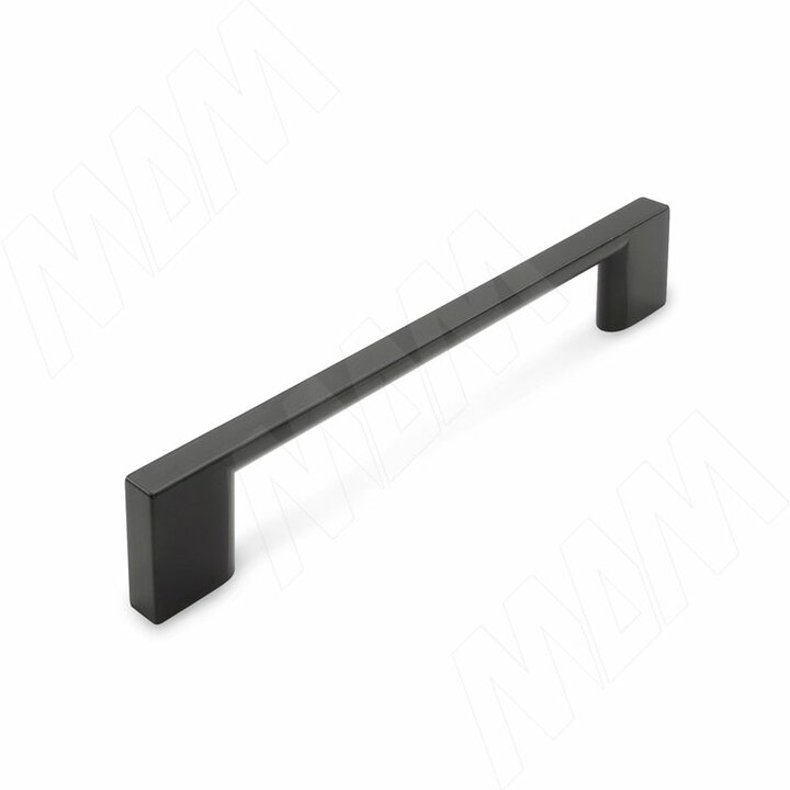 Ручка-скоба 128мм черный матовый