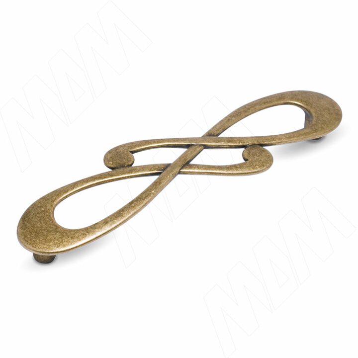 Ручка-скоба 128мм бронза состаренная