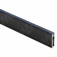 VOGUE Штанга прямоугольная 30х8, с демпфером, черный, L-900