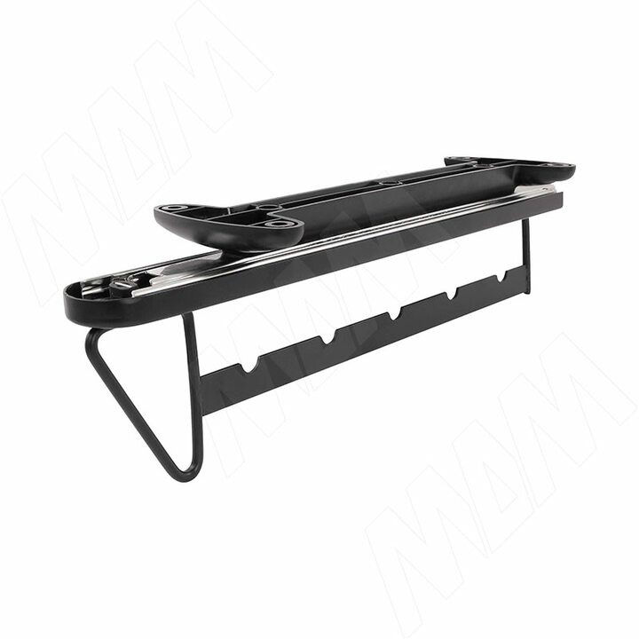 BELLE Выдвижная штанга 350 мм, черный, полн. выдв.