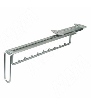 Штанга выдвижная алюм. матов., шарик. напр.