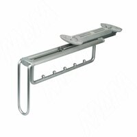 Штанга выдвижная алюм. матов., шарик. напр.