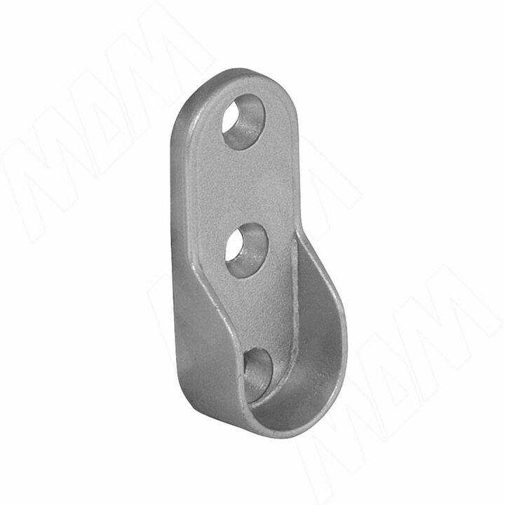 Штангодержатель для овальной штанги, серебро