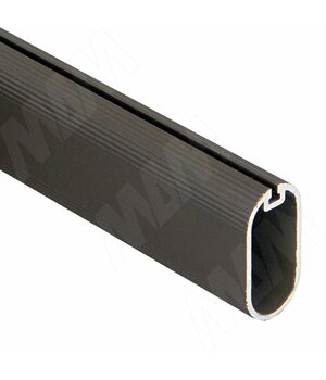 Штанга овальная 15х30, с пазом под демпфер, бронза, L-3000