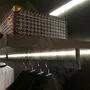 VOGUE Штанга прямоугольная 30х8, с демпфером, темная бронза, L-3000