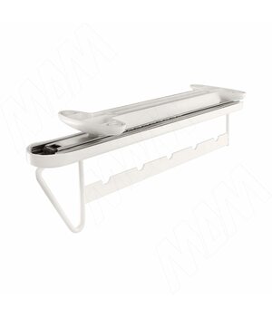 BELLE Выдвижная штанга 350 мм, белый, полн. выдв.