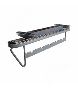 BELLE Выдвижная штанга 350 мм, графит, полн. выдв.