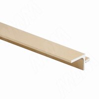 GOLINE Профиль-ручка для верхней базы, золото брашированное, L-3000