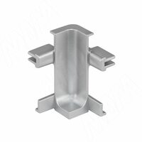 GOLINE Внутренний угол для профиля 548A алюминий матовый