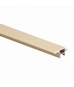 GOLIGHT Профиль-ручка для верхней базы, под светодиодную ленту, золото брашированное, L-2000