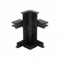 GOLINE Внутренний угол для профиля 548A черный