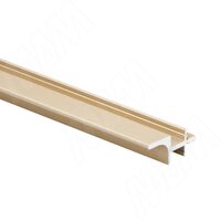 GOLIGHT Профиль-ручка для верхней базы, под две светодиодные ленты, золото брашированное, L-2000