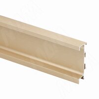 GOLIGHT Универсальная профиль-ручка под столешницу, под светодиодную ленту, золото брашированное, L-4100мм