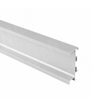 GOLIGHT Универсальная профиль-ручка под столешницу, под светодиодную ленту, алюминий матовый, L-4100мм