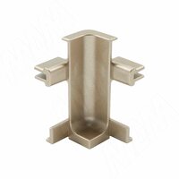 GOLINE Внутренний угол для профиля 548A золото матовое