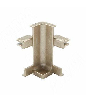 GOLINE Внутренний угол для профиля 548A золото матовое