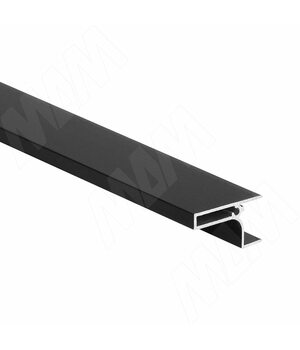 GOLINE Профиль-ручка для верхней базы, черный матовый, L-3000