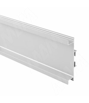 GOLIGHT Универсальная профиль-ручка для среднего ящика, под светодиодную ленту, алюминий матовый, L-4100мм