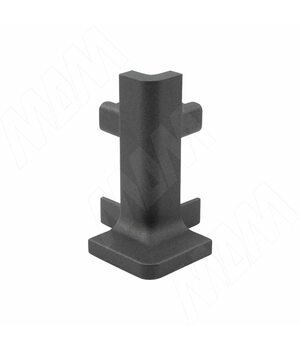 GOLINE Внешний угол для профиля 548A графит